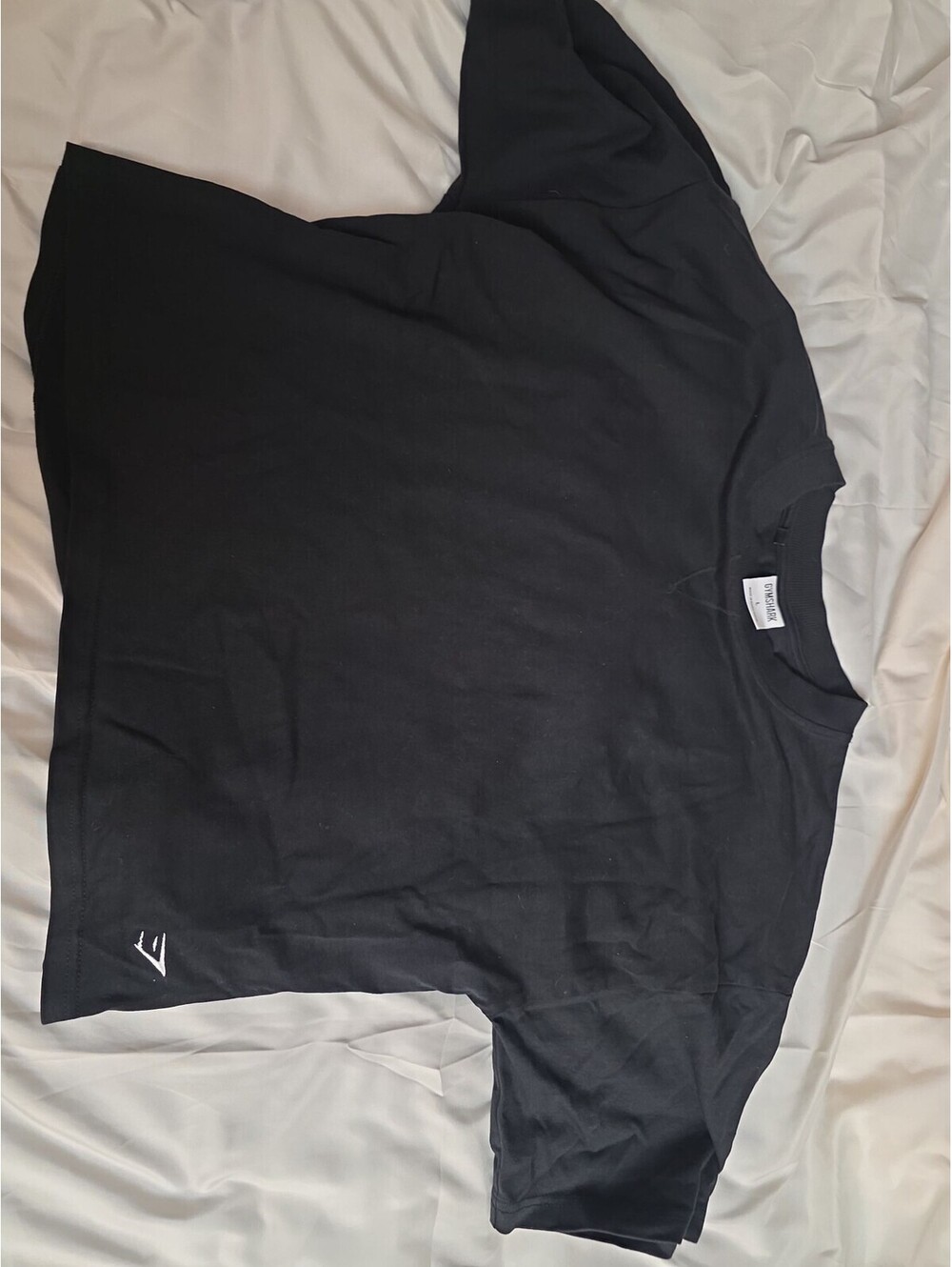 Gymshark Black Crew Neck T-Shirt Size Large